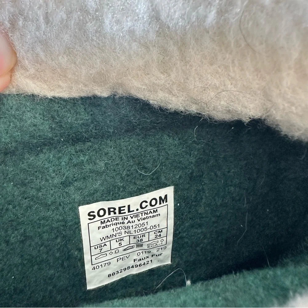 Sorel Caribou Waterproof Winter Boots Grey Stone Nubuck Snow Size 7 EU 38